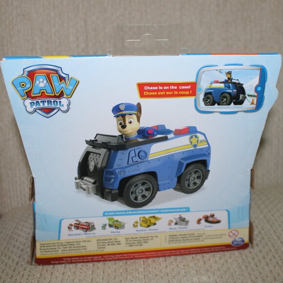3/$55❤️new PAW Patrol Chase's Patrol Cruiser Vehicle with Collectible Figure - Picture 9 of 10